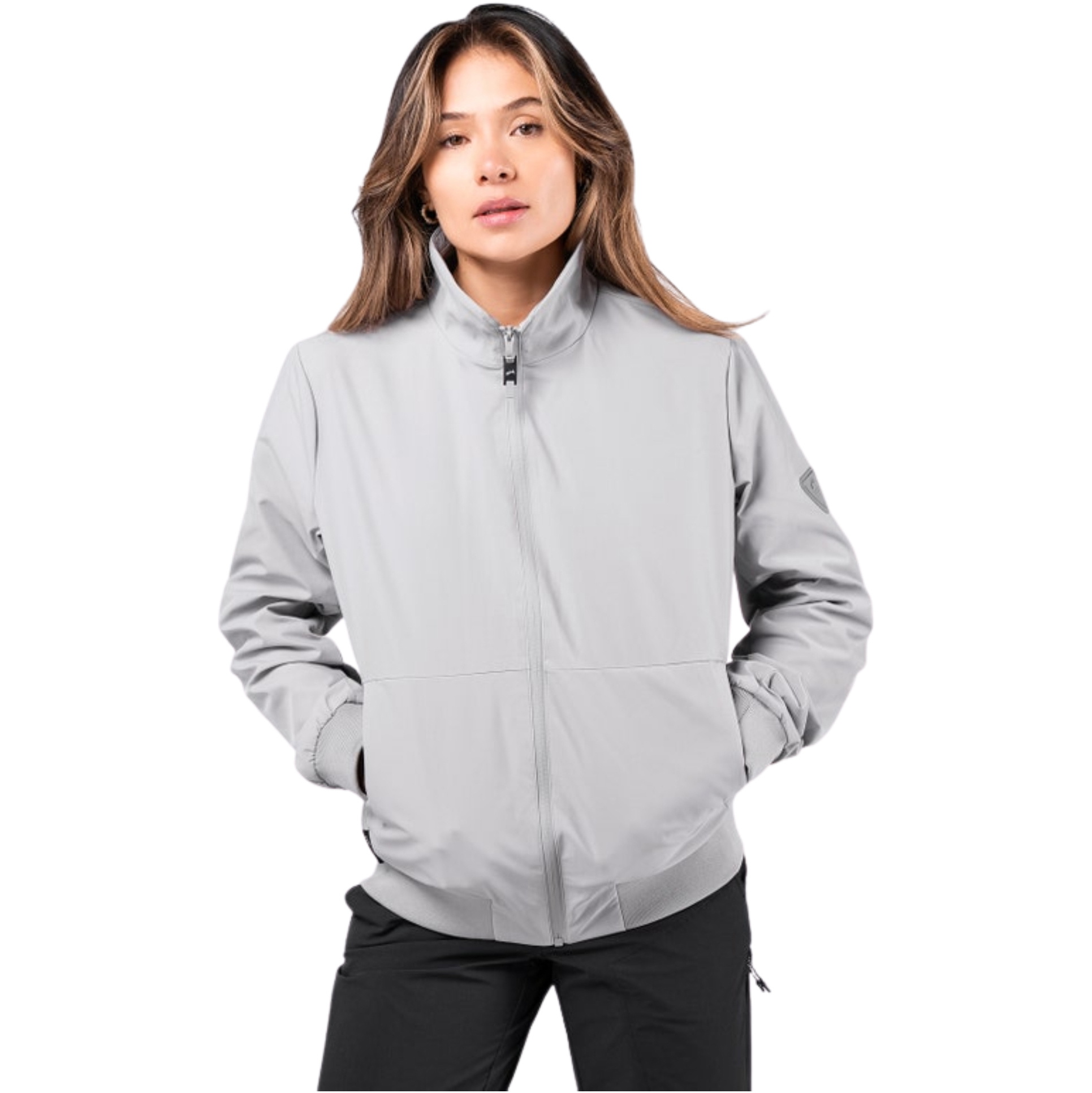 Zhik Womens Flight Jacket JKT-0070-W-PLT - Platinum